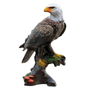 Garden eagle figurine